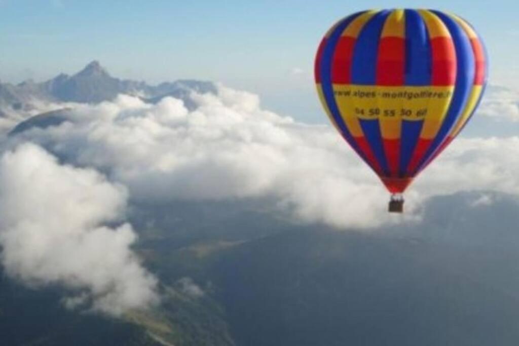 Super Appartement Cocooning Vu Mont Blanc Sallanches Kültér fotó